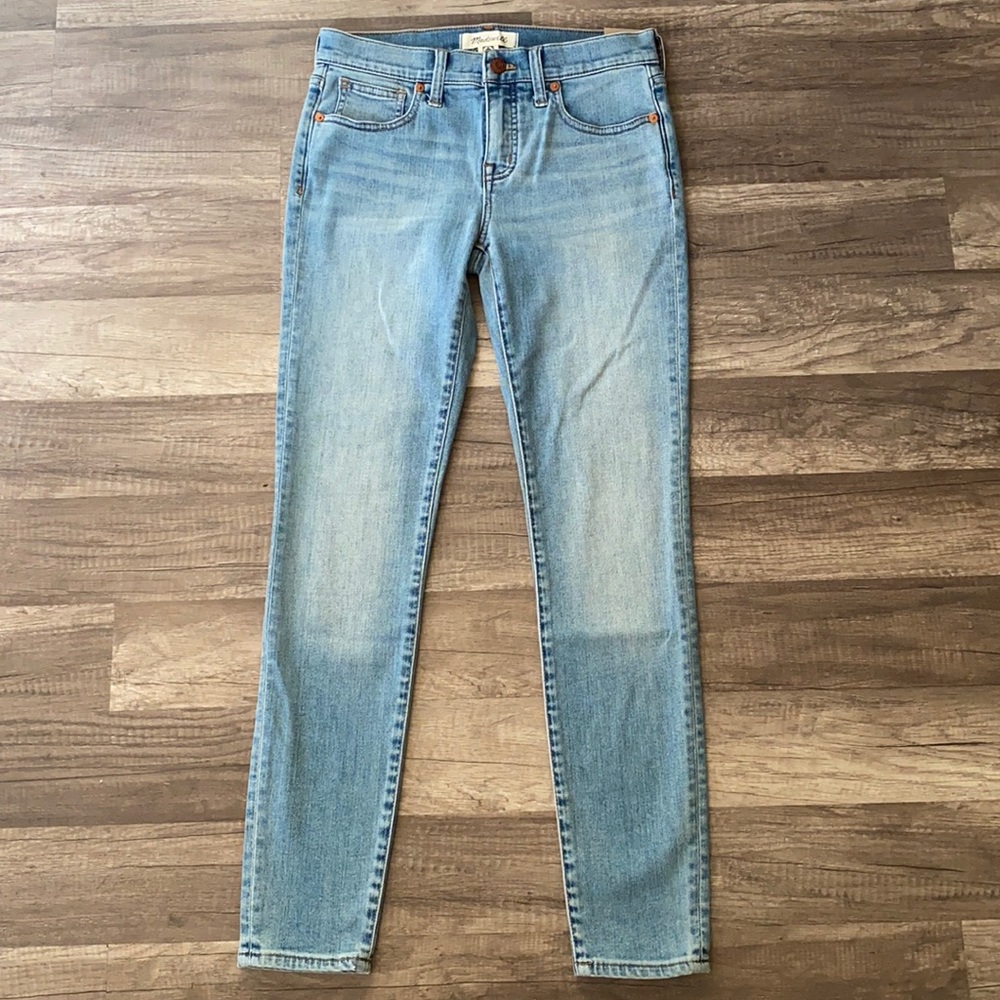 Madewell 8” skinny jeans size 25 NWT